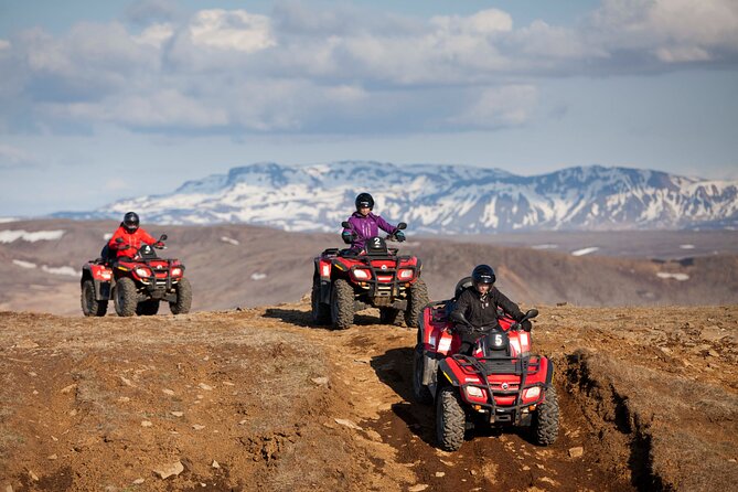 1 Hour ATV Quad Tour : Pick up from Reykjavik (2 persons per ATV) - The 1 hour on the quad: where the fun usually comes from