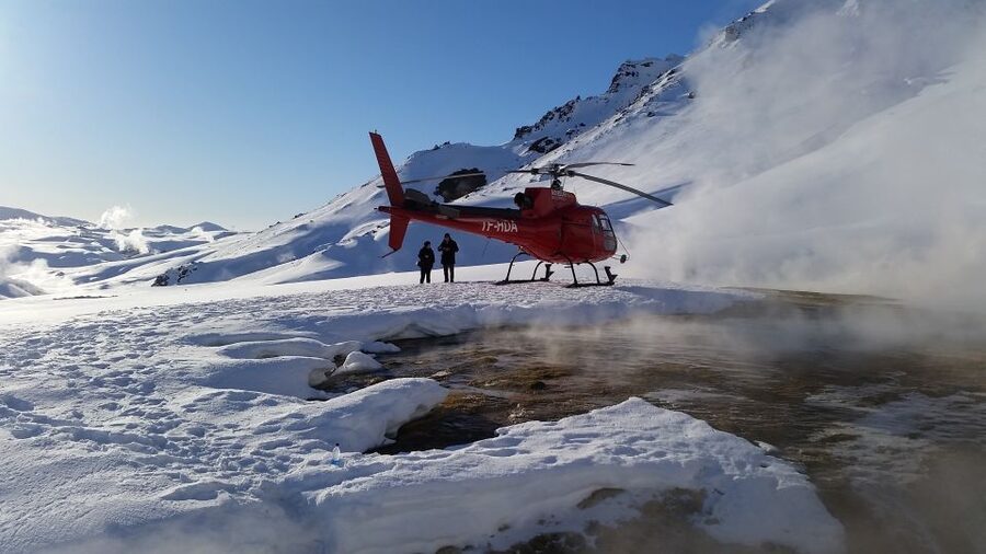 1-Hour Helicopter Tour in Iceland: The Geothermal Tour - The Flight Route: Hot Springs, Craters, and Lava Fields