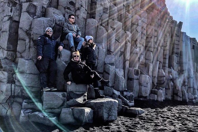 10 Hours Private Luxury Tour of South Coast - Stop 6: Dyrholaey and Reynisfjara, basalt columns and black sand