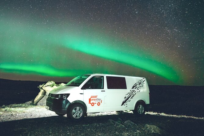 5 Days Self-Drive Tour with Pick Up - Northern Lights Adventure Camper´ Break - Day 4 Glacier Ice Shows on Diamond Beach and Jökulsárlón, Then Sleep in Selfoss