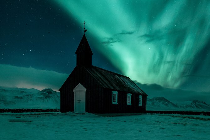 7-Day Self-Drive Private Tour Northern Lights Adventure - Iceland South & West - Day 1: Keflavík and Reykjavik, art, sea air, and a church view