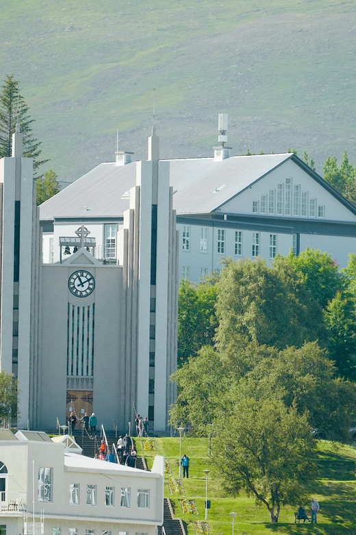 Akureyri: City Walk with Local Food - Local food stops at two restaurants: what you should watch for