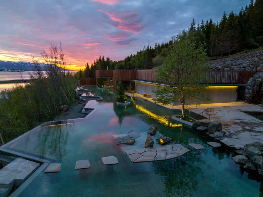Akureyri: Forest Lagoon Entrance Ticket - The pools: warm water, two temperatures, and an easy rhythm