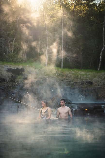Akureyri: Forest Lagoon Entrance Ticket - Swim-up bars: the small luxury that keeps it fun