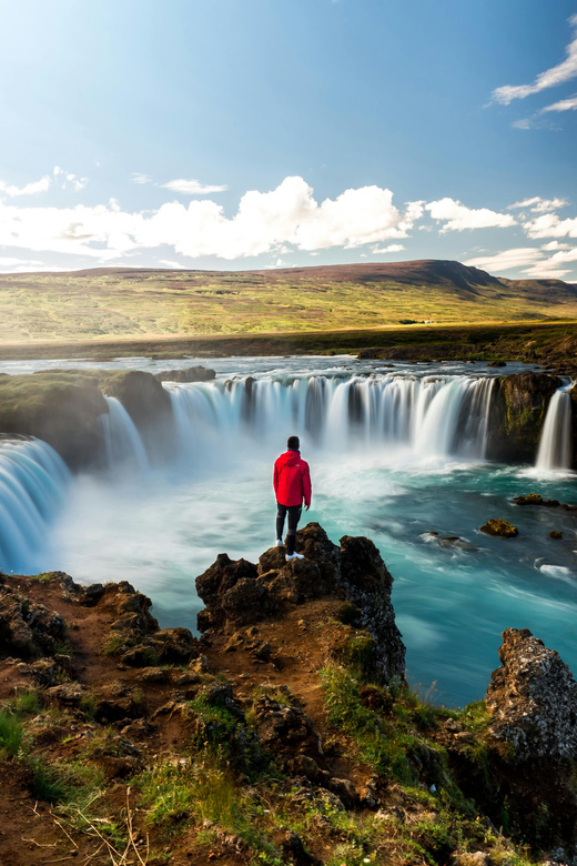 Akureyri Port: Godafoss Waterfall Guided Tour with Pickup - What to pack and how to time your photos