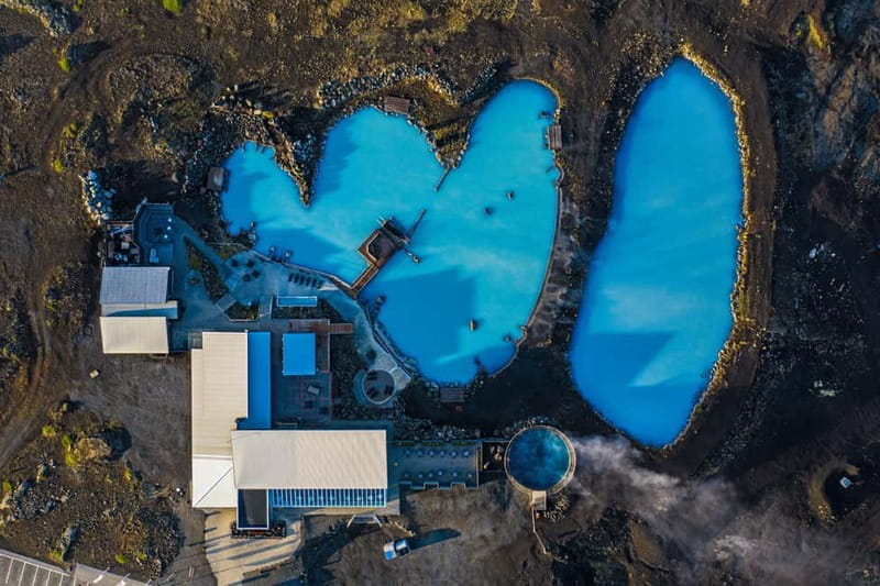 Akureyri Port: Myvatn Nature Baths & Godafoss Waterfall Tour - Lake Mývatn viewpoints: geothermal terrain and the fly reality