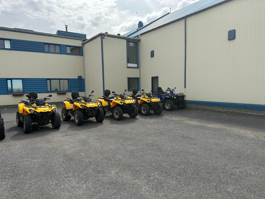 ATV guided trip close to dettifoss iceland - Meeting Opposite Dettifoss Crossroad, Then Get Your Gear Sorted