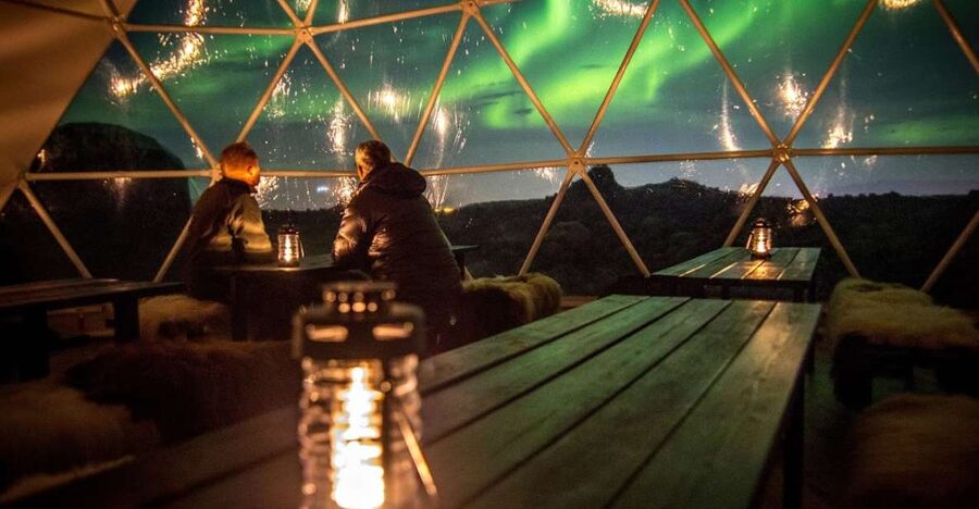 Aurora Basecamp: Northern Lights Nighttime Observation Tour - Aurora Basecamp Setup: Dome, Fire Pits, and Staying Warm