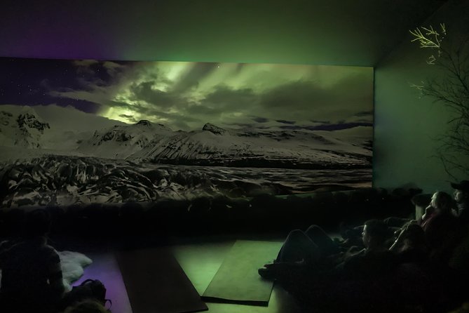 Aurora Reykjavík, The Northern Lights Center Museum Visit - The 7-meter screen movie and the Iceland-only aurora timeline
