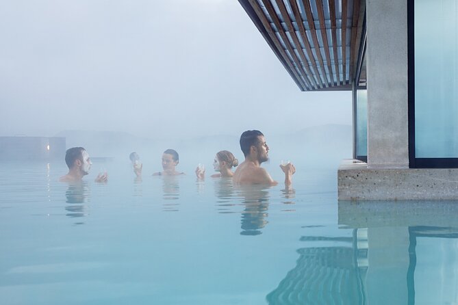 Blue Lagoon Admission Including Return Transfers from Reykjavik - Inside the lagoon: masks, bars, sauna, steam, and the quiet zone