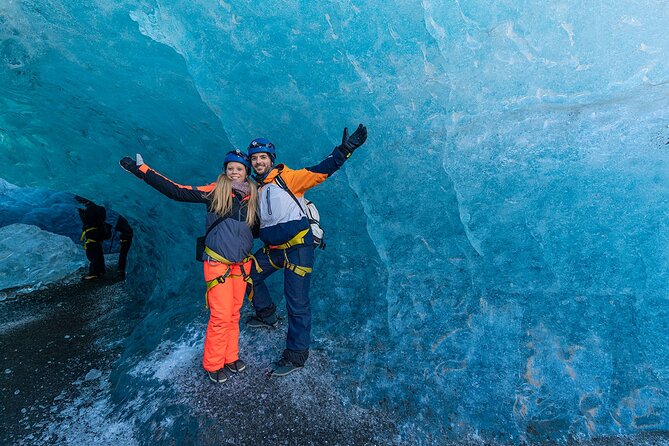 Crystal Blue Ice Cave - Super Jeep From Jökulsárlón Glacier Lagoon - The crystal blue ice cave walk: where the magic actually happens