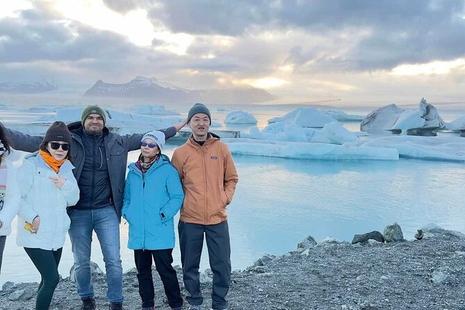 Diamond Beach & Jökulsárlón Floating Glacier Guided Day Tour - Stop 3: Stjornarfoss for a calmer moment away from the ice drama