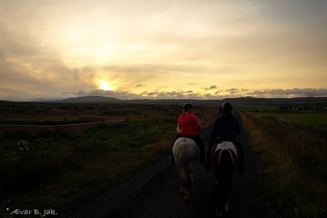 Family Horse Riding Tour in Thorlakshofn - Riding out of Þorlákshöfn, and heading west for lava views