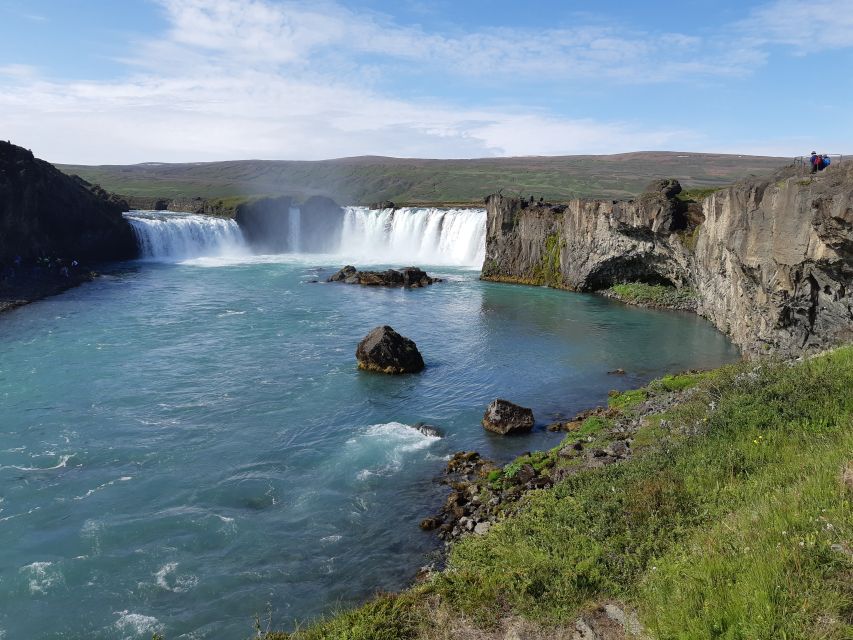 From Akureyri: Godafoss and Lake Myvatn - Dimmuborgir lava sculptures and troll lore on a guided walk