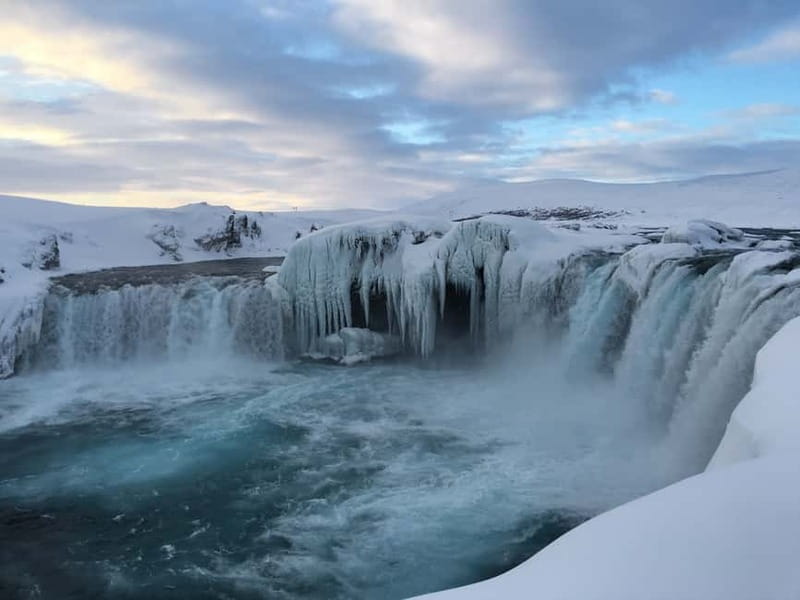 From Akureyri: Lake Mývatn and Godafoss Cruise Ship Day-Trip - Goðafoss Waterfall Stop: Photos, Guided Time, and Reality Checks