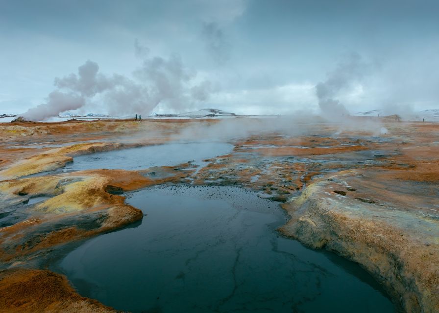 From Akureyri: Myvatn Lake, Craters, & Waterfall Tour - Dimmuborgir lava fields: a short walk through strange rock shapes