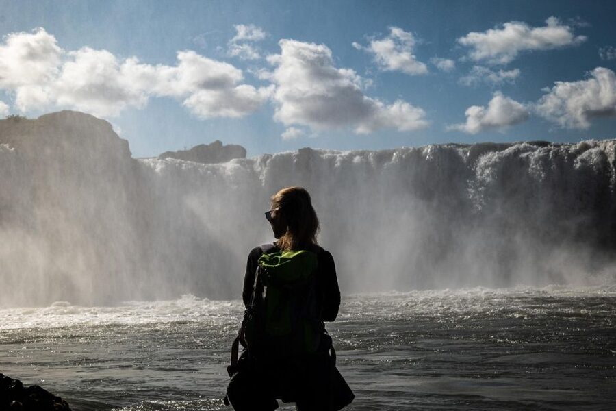 From Akureyri Port: Godafoss Waterfall & Forest Lagoon tour - Fnjoskadalur Valley and Eyjafjordur Bay: the drive is part of the experience