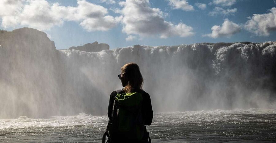 From Akureyri Port: Godafoss Waterfall & Forest Lagoon tour - Goðafoss waterfall: why the “waterfall of the gods” is more than a photo stop