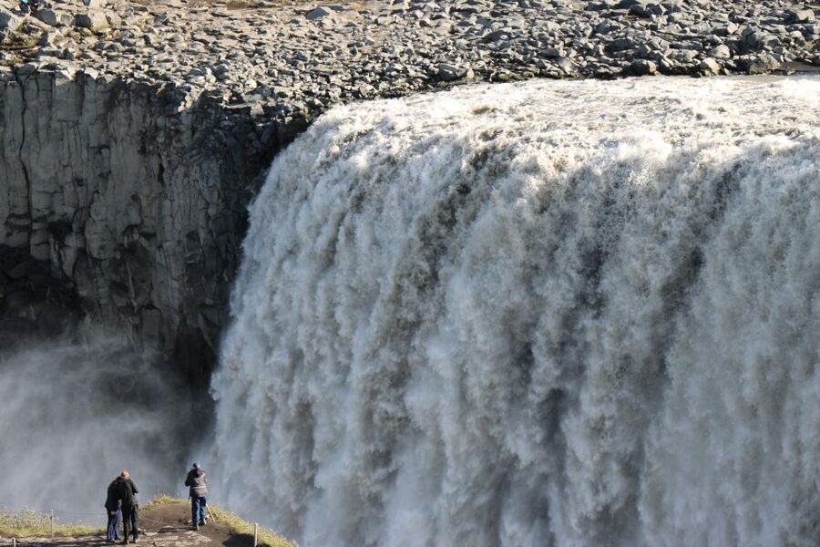 From Akureyri: Private Dettifoss Waterfall Jeep Tour - Goðafoss First: The Waterfall of the Gods Sets the Tone