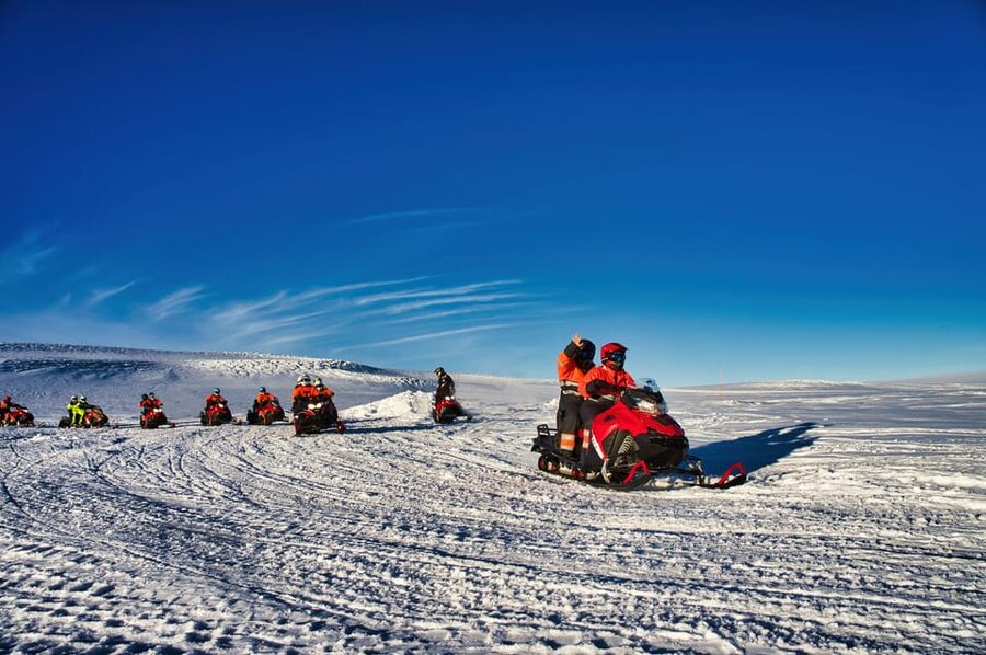 From Geysir: Snowmobile Adventure on Langjökull Glacier - Two snowmobile stints on Langjökull, plus a photo stop