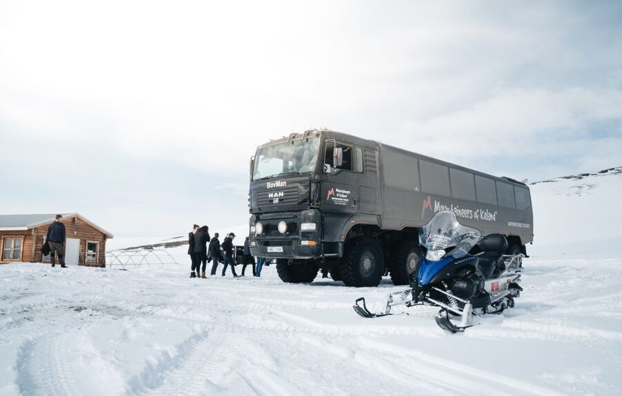 From Gullfoss: Langjökull Glacier Snowmobile Tour - Base camp gear and safety: how you avoid the usual headaches