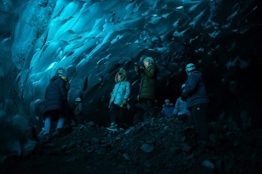 From Jökulsárlón: Vatnajökull Glacier Blue Ice Cave Tour - Breiðamerkurjökull Photo Stop and the Glacier Game Plan