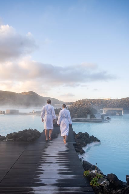 From Reykjavík: Blue Lagoon Premium Admission with Transfer - Swim-up bar drink, the in-water mask bar, and why the premium extras matter