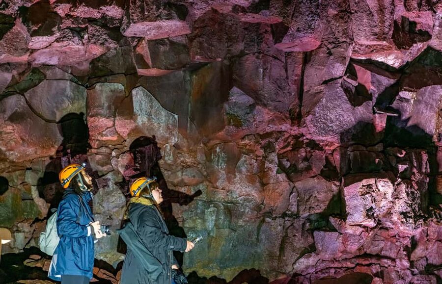 From Reykjavik: Lava Caving Tour - Winter icicles versus year-round cave cool: dressing for cold rock