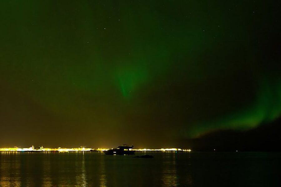 From Reykjavik: New Years Fireworks by Boat - The Northern Lights Bonus: Not Guaranteed, But a Real Possibility