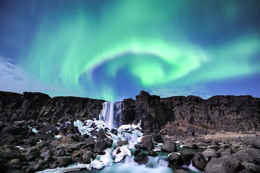 From Reykjavik: Northern Lights Tour - What a successful aurora night looks like in real time