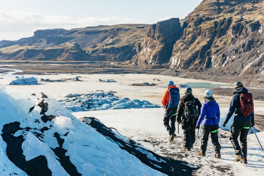 From Reykjavik: South Coast & Glacier Hike - Skógafoss: the 527 steps and Hollywood-famous views