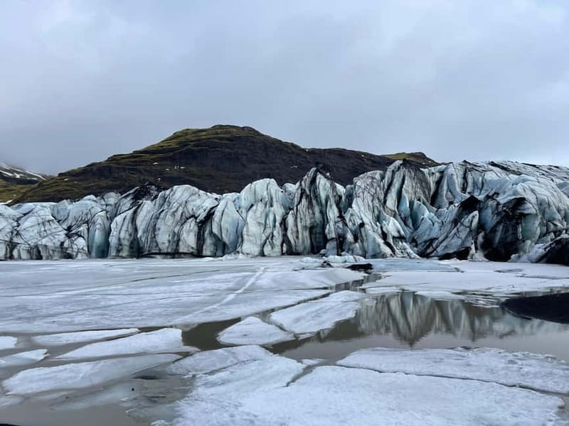 From Reykjavík: South Coast Highlights Day Tour - Sólheimajökull: glacier views without the commitment of a hike