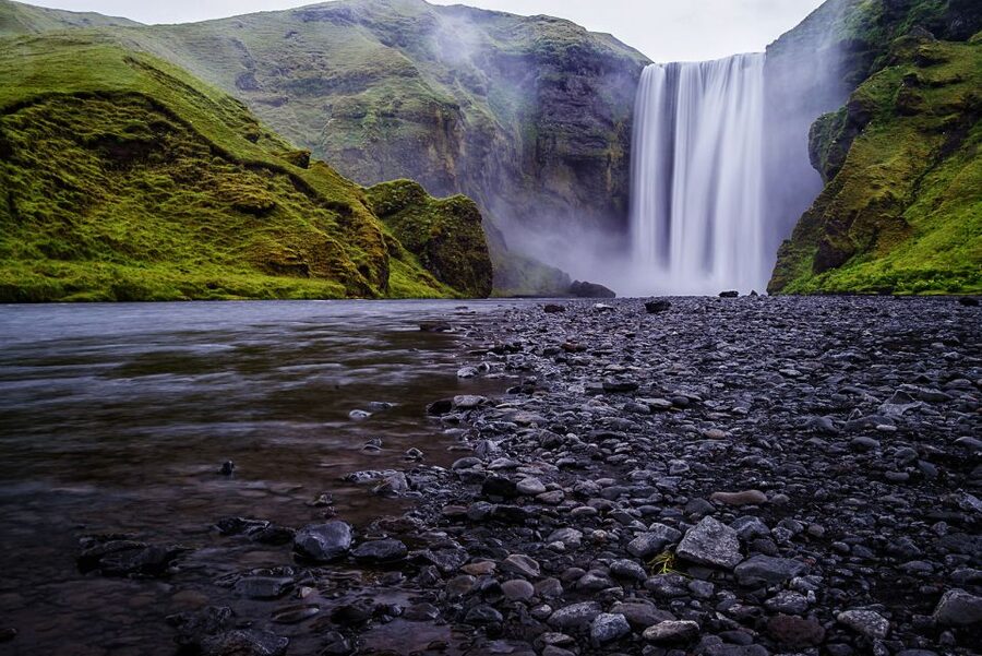 From Reykjavik: South Coast Small-Group Tour - Skógafoss power stop, close-in walking, and an Eyjafjallajökull sighting gamble