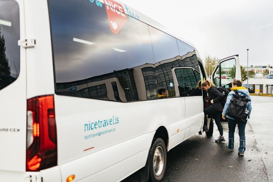 From Reykjavík: Waterfalls, Black Beach & Glacier Day Trip - The Eyjafjallajökull glacier volcano drive: big Iceland energy from the bus