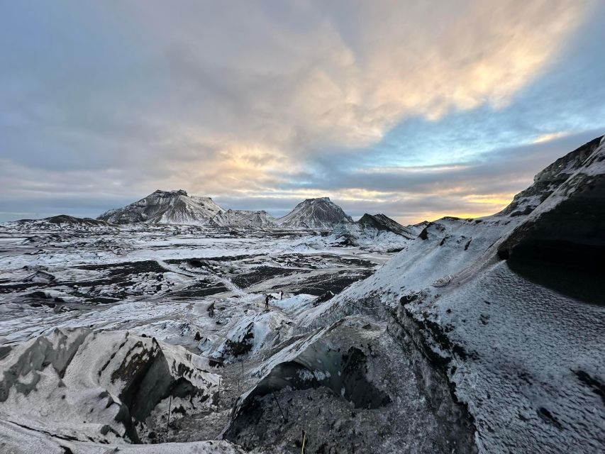 From Vik: Katla Ice Cave Small-Group Tour - Learning about Myrdalsjokull and Katla: why the guide talk helps