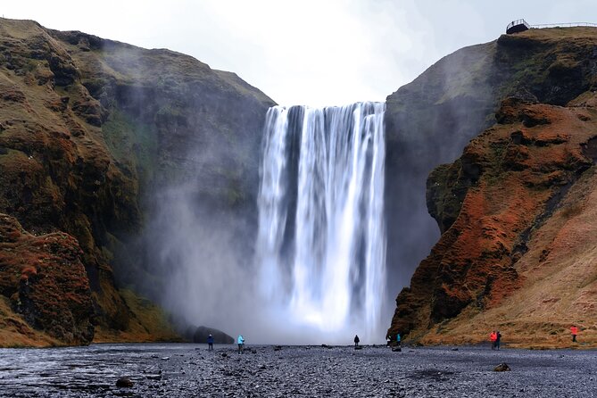 Full-Day Private Tour to Explore South Coast of Iceland - Skógafoss: A 60-Meter Waterfall With Room to Breathe