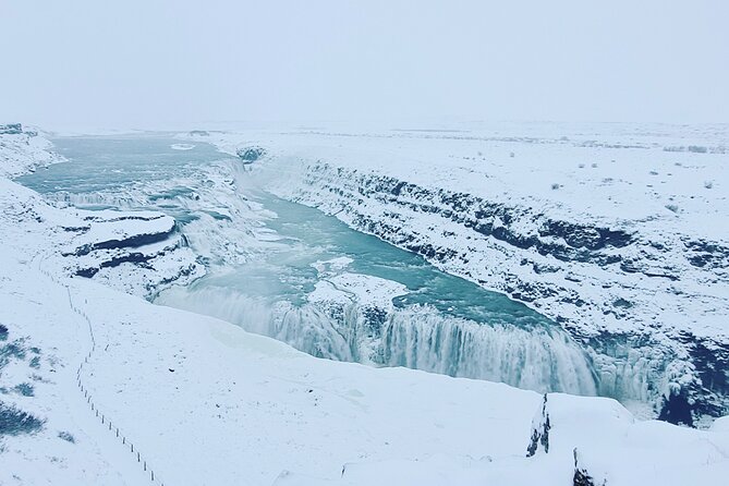 Geological Golden-Circle Tour / Small group adventure - Gullfoss Falls: Iceland’s most powerful waterfall with seasonal differences