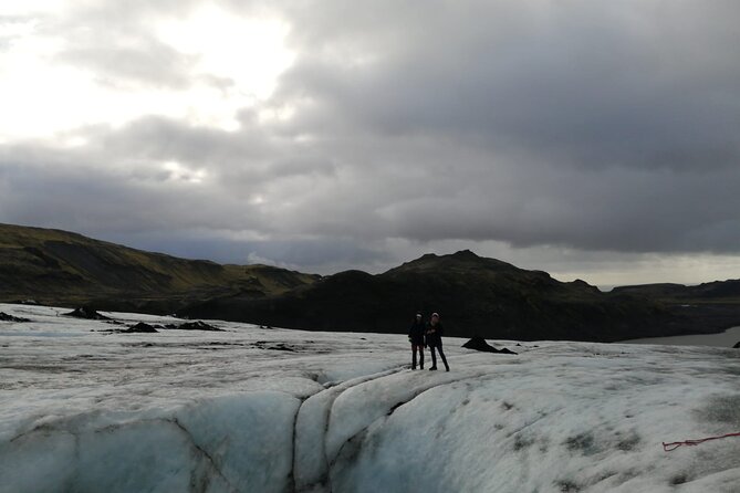 Glacier Exploration Hike and Climb - Gear fitting: crampons, helmet, harness, and ice axe basics