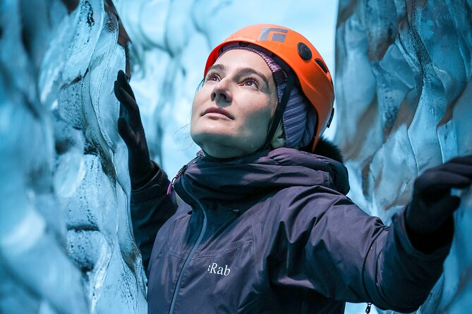 Glacier Hike + Ice Cave Adventure with Professional Photos - Gear Included: Crampons, Harness, Helmet, and Ice Axe