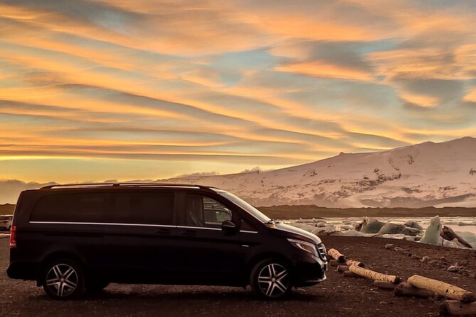 Glacier Lagoon, Diamond Beach, Black Sand Beaches and Waterfalls - Black Sand Beaches at Reynisfjara and Vikurfjara