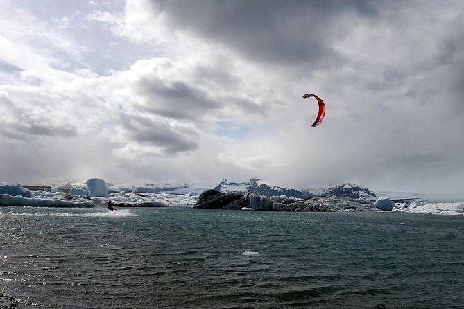 Glacier Lagoon & South Coast. Private Day Tour - Diamond Beach: iceberg “diamonds” on black sand