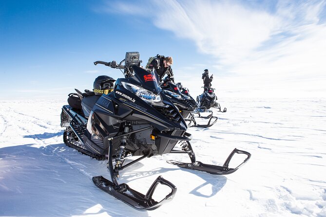 Glacier Rush – Fast pace snowmobile - SnoMo Glacier - Glacier Rush on Langjökull: what you’re really signing up for