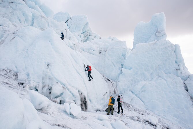 Glacier Xtreme: Vatnajökull Ice Climbing + Hike from Skaftafell - Ice climbing time: scaling walls, managing crevasses, and feeling in control
