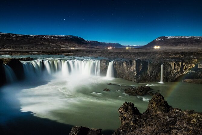 Goðafoss and Húsavík with a stop at the Geosea Baths - GeoSea Baths: Heated Seawater Soak and Bay Views You Can Actually Feel