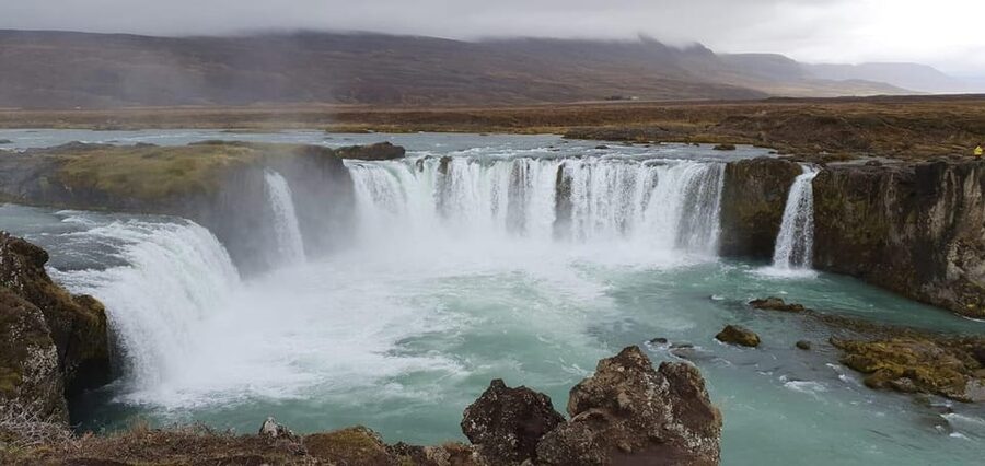 Godafoss Express Classy Round Trip Multiple Drop Off Choice - Botanical Garden, Catholic Wood Church, and a Lutheran Cathedral Walk