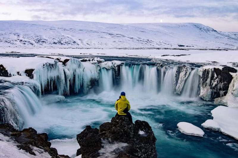 Godafoss Waterfall & Turf House Tour from Akureyri Port - Goðafoss Waterfall walk: 45 minutes of Iceland at full volume