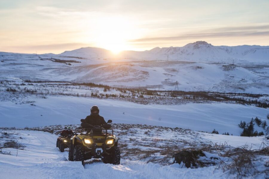Golden Circle and ATV: Full-Day Combo Tour from Reykjavík - Geysir geothermal area: Strokkur eruptions and bubbling colors