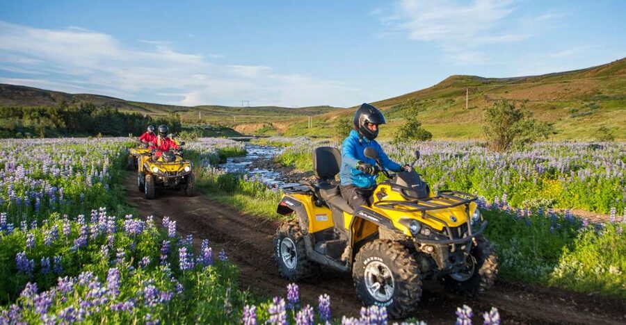 Golden Circle and ATV: Full-Day Combo Tour from Reykjavík - Reykjavik pickup, safety briefing, and the quick shift to ATV mode