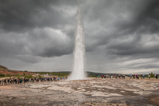 Golden Circle and Glacier Snowmobile Experience from Reykjavik - Gullfoss waterfall walk: worth it, but time is tight