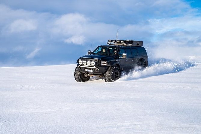 Golden Circle and Glacier Super Jeep Adventure - Gullfoss waterfall: milky power in a 30-minute window